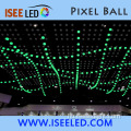24 V -os dekoratív 30 cm RGB LED függő gömb